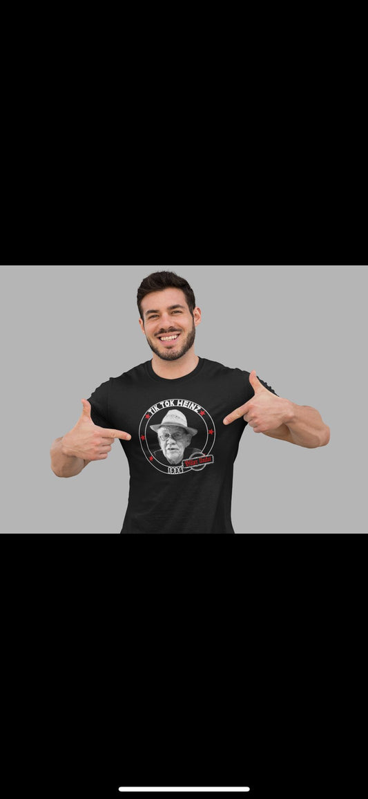 TIKTOKHEINZ Männer T-Shirt Rundhals