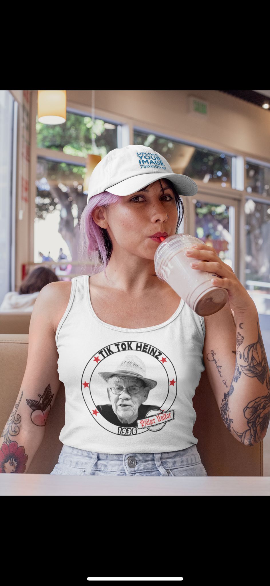 TIKTOKHEINZ Frauen Tank Top