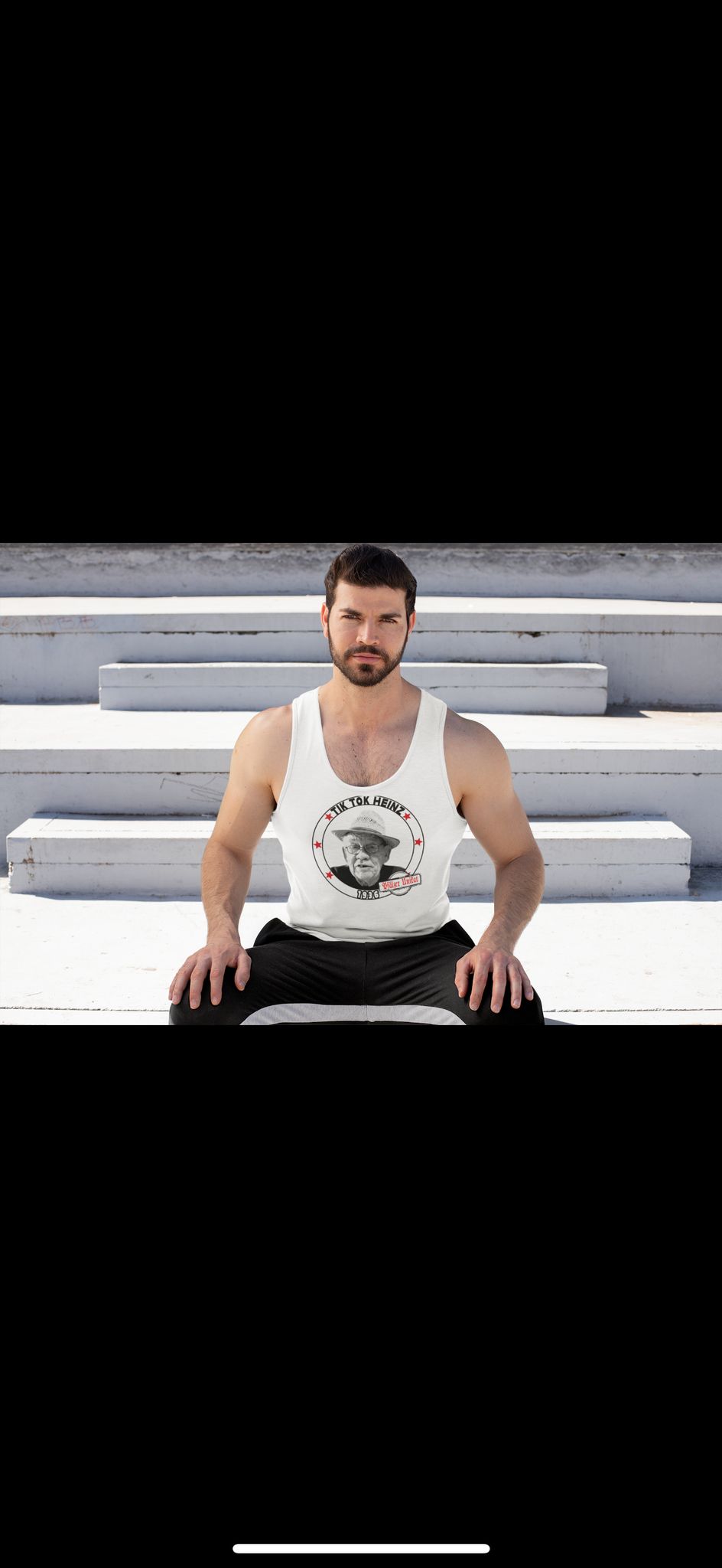 TIKTOKHEINZ Männer Tank Top